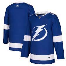 Represent your favorite athlete on the ice with a new jersey, or. Men S Tampa Bay Lightning Adidas Blue Home Authentic Blank Jersey