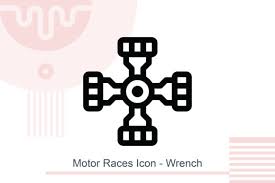 Download Motor Races Icon Wrench Graphic By Melindagency Creative Fabrica PSD Mockup Templates