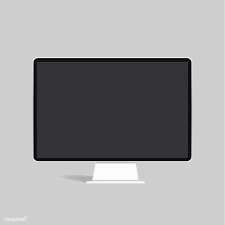 Vector Of Computer Monitor Icon Free Image By Rawpixel Com Polaroid Frame Computer Mockup Computer
