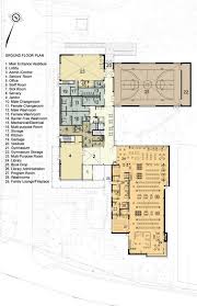 Brooklin Community Centre And Library Perkins Will School Floor Plan Library Floor Plan Library Plan