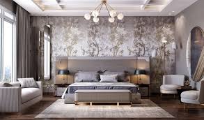 The contemporary style of the interior has managed to harmoniously combine elements of the classic and modern interior design. Dress Your Contemporary Bedroom Design With These Wallpaper Ideas