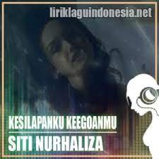 Dato sri siti nurhaliza kesilapanku keegoanmu seribu kemanisan. Lirik Lagu Siti Nurhaliza Kesilapanku Keegoanmu