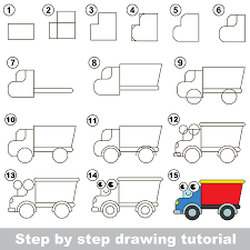 Ambulance , piles, 3 personnages : Camions Avec Du Sable Dans Le Dessin Des Enfants Pour Voir Esquisse Illustration Main Pour L 39 Enfant Jeu Educatif Jeu De Pc Clip Art Libres De Droits