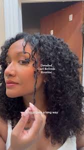 Reviving Curls with John Frieda Frizz Ease Touch-Up Crème