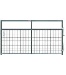 There is a type of steel bar grating, which has closer bearing bar spacing for heavy duty and special requirements applications, that is close mesh steel. Behlen 8 Ft Green 2 In By 4 In Wire Mesh Heavy Duty Gate Wilco Farm Stores