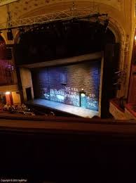 bernard b jacobs theatre mezzanine view from seat best