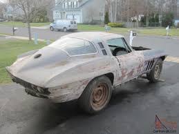 Restoration car projects for sale. 1964 Chevy Corvette Coupe Body Project Car For Sale