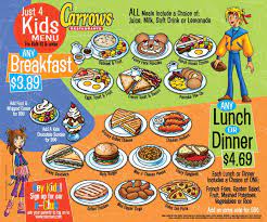 Carrows Restaurants Sun City Az Added To Rated Kid Friendly Restaurant Directory Chefs Club Kids Menu Kid Friendly Restaurants Kids Juice