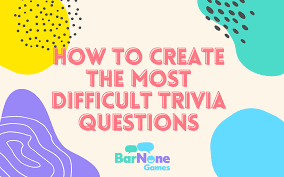 One of the best ways to challenge our mind is through trick questions. Difficult Trivia Questions Blog Bar None Games 1 Live Virtual Trivia And Mini Games For Team Building Activities