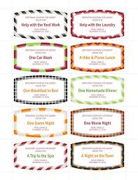 Coupon Book Printable Gift Instant Download Diy Pdf Print Etsy