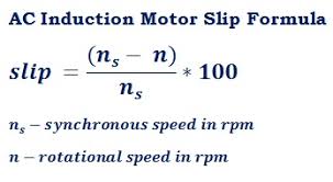 Ac Induction Motor Slip Calculator