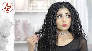 شعر مجعد بدون حرارة How To Get Curly Hair Without Heat Youtube