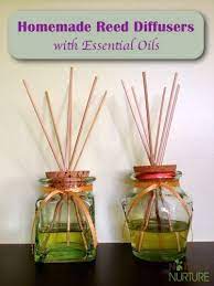Homemade Air Fresheners Essential Oil Reed Diffusers Nature S Nurture Homemade Air Freshener Essential Oil Reed Diffuser Homemade Essential Oils