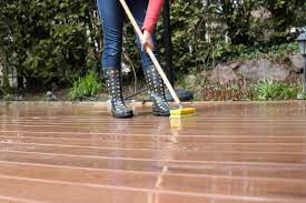 Watch this video about composite decking 02:05 How To Clean A Composite Deck