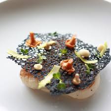 The French Grill Jw Hanoi On Instagram Scallops Miso Squid Ink Tuile Newmenu Comingsoon Autumn Squidinkcrisp Amazing Food Food Plating Food Fanatic