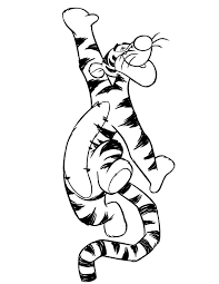 Easter egg, easter bunny, easter chick, easter basket coloring pages. Playful Tigger Coloring Page Free Printable Coloring Pages For Kids