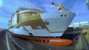 Oasis of the seas and allure nadia is a published author with her new book suite cruising on royal caribbean fleet is scheduled to hit market in march 2016. Symphony Of The Seas Float Out Royal Caribbean Press Center