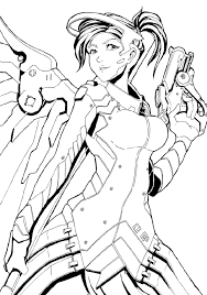 Painted hanzo on photoshop so genji wont be alone. Overwatch Coloring Pages Best Coloring Pages For Kids