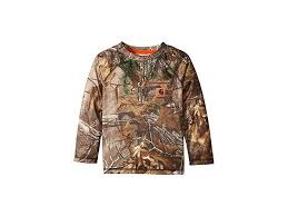 Carhartt Kids Force Camo Raglan Tee Toddler Little Kids