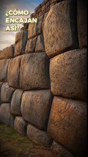 The famous megalithic wall at Sacsayhuamán in Cusco, Peru is built from massive stone blocks, some estimated to weigh more than 100 to 120 tons. The walls were built using irregularly shaped