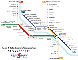 Ihr zug zwischen bremen und dortmund fährt im stundentakt. Bremen S Bahn Wikipedia