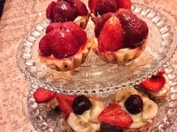 تارتولات الفواكه Tartelettes Aux Fruits Desserts Mini Cheesecake Food
