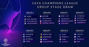 Latest chelsea live scores, fixtures & results, including premier league, fa cup, uefa champions league and league cup, featuring match reports and match previews. Uefa Champions League 2019 20 Group Stage Draw Results Soccer