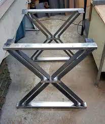 Solid oak bench, matching the oak dining tables but also very nice separately in the hall or in front of the bed. Design Dining Table X Legs Sturdy Industrial Legs Set Of 2 Steel Legs Patas De Mesa De Metal Mesas De Metal Muebles Soldados