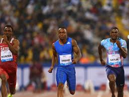 Simbine had a consistent last season winning the diamond league at the london anniversary games and making the final at the worlds. Tuksathletics Simbine Claim 100m Diamond League Victory In Doha University Of Pretoria