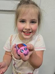 Eva found her first rock ever!🤩