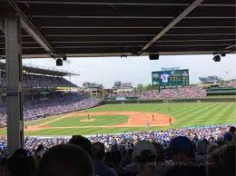 Wrigley Field Section 225 Home Of Chicago Cubs