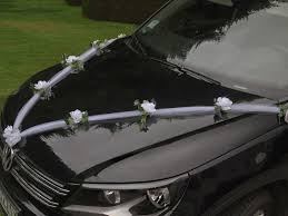 Image result for svatební  výzdoba auta
