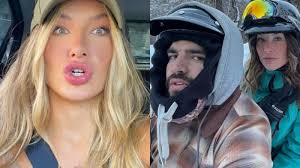 Daiane de Paula abre álbum de viagem a Jamaica com Caio Castro