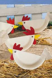 Paper Plate Chicken Craft Diy Spring Crafts Chicken Crafts Crafts For Kids