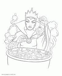 45k.) this evil queen of disney villains coloring pages for individual and noncommercial use only, the copyright belongs to their respective creatures or owners. Disney Queen White Evil From Snow Ofevil Queen From Snow White Of Disney Disney Coloring Pages Coloring Books Snow White Coloring Pages