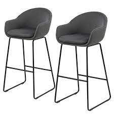 Let a pair of barstools accompany each other in front of a kitchen island, grouped around a tall dining table, or elegantly on a row in the bar. Barstuhl Hallund 2er Set Kaufen Home24