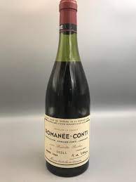 It is the most proustian of all grand vins: 1963 Domaine Romanee Conti Romanee Conti Grand Cru 4 5 Traditional Wine