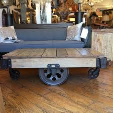 One of the most important furniture is a coffee table that is separate from the functional use of which is used as a design element of the room. Restoration Hardware Furniture Factory Cart Coffee Table Chairish