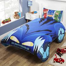 This walltastic pj masks wall mural will create an instant feature wall in any fans bedroom. Pj Masks Duvet Cover Set Single Junior Cushion Lighting Wallpaper Available Ebay