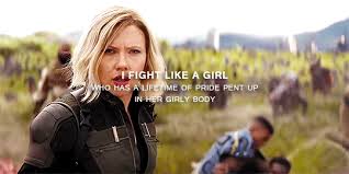 Black widow is allegedly in her thirties in her new solo movie, but she also has a cold war backstory. Infinity War Girl Power And Black Widow Image 7619843 On Favim Com