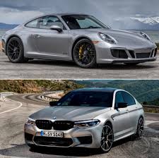 Car Wars Unexpected Rivals Would You Skip The Porsche 911 C4s For A Bmw M5 Competition Autospies Auto News