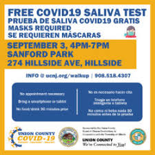 Union County Covid 19 Mobile Testing Unit To Begin Offering Free Saliva Tests To Residents County Of Union