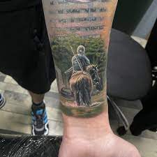 Your tattoo artist should have a somewhat level of experience before they give you this design. Naughty Dog A Twitter Check Out This Gorgeous Tattoo By Zac Adkins Inspired By Concept Art From The Last Of Us Part Ii Thanks For Sharing It With Us Mike Share Your
