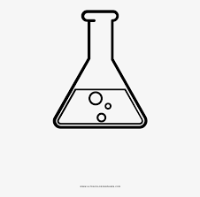 > _ anda _ ear coloring page. Erlenmeyer Flask Coloring Page Ear Png Image Transparent Png Free Download On Seekpng