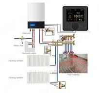 Gas Boiler Water Heating Temperature Controller Dry Contact ...