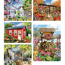 Maybe you would like to learn more about one of these? Set Of 5 Lori Schory 300 Large Piece Jigsaw Puzzles Spilsbury