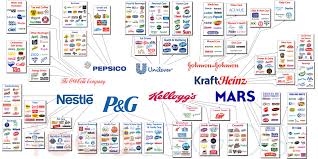 Major International Corporations and Logos of Their Subsidiary Brands