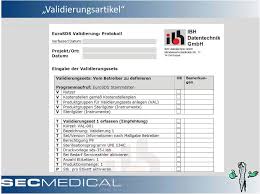 Dies erfolgt in der regel auf basis der risikoanalyse und wird in einem validierungsplan. Validierung Der Software Anwendung Fur Das Instrumentenmanagement Und Die Prozessdokumentation Pdf Kostenfreier Download