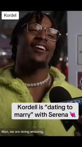 Kordell Beckham Jr and Serena Engaged