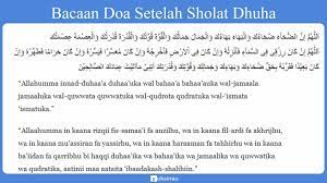 Baik itu dua rakat, empat rakaat. Bacaan Doa Sholat Dhuha Arab Latin Arti Tata Cara